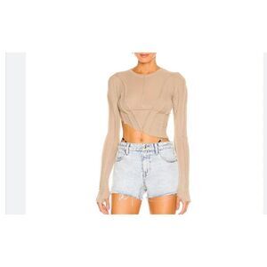 NWT Sami Miro Vintage Asymmetric Tee Shirt